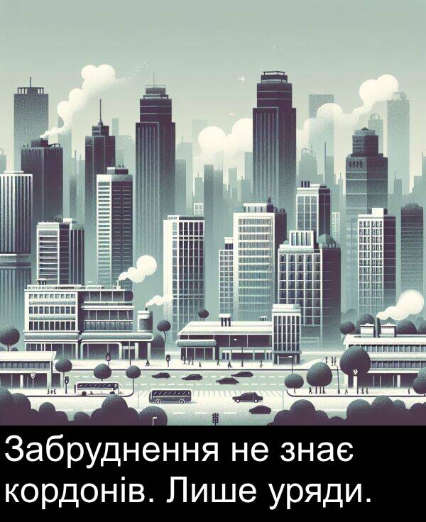 уряди: Забруднення не знає кордонів. Лише уряди.