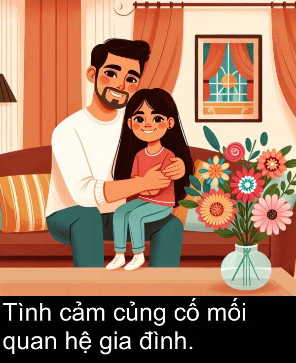 mối: Tình cảm củng cố mối quan hệ gia đình.