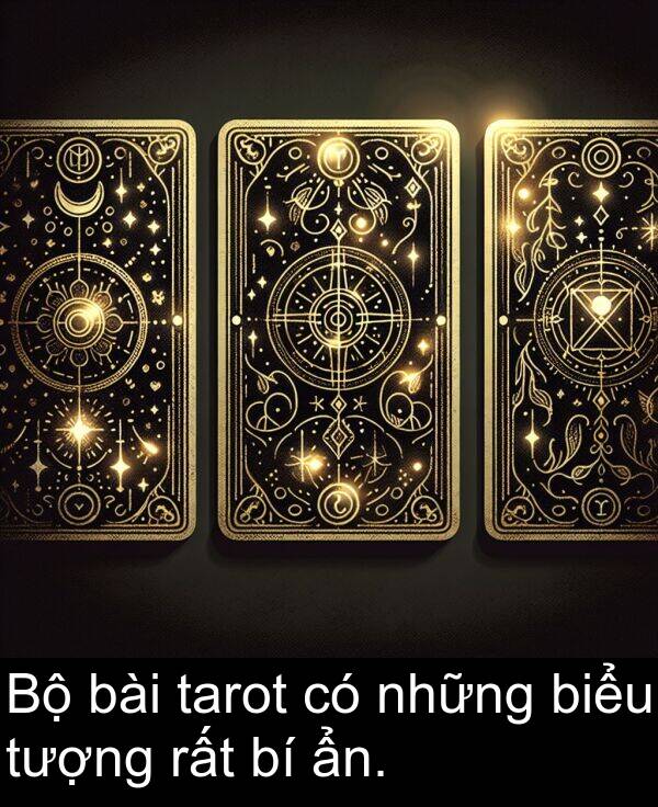 những: Bộ bài tarot có những biểu tượng rất bí ẩn.