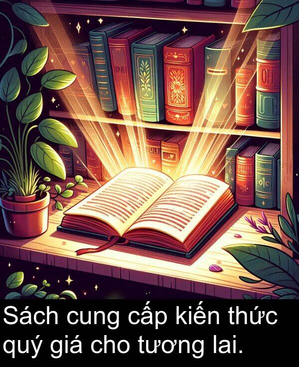 lai: Sách cung cấp kiến thức quý giá cho tương lai.