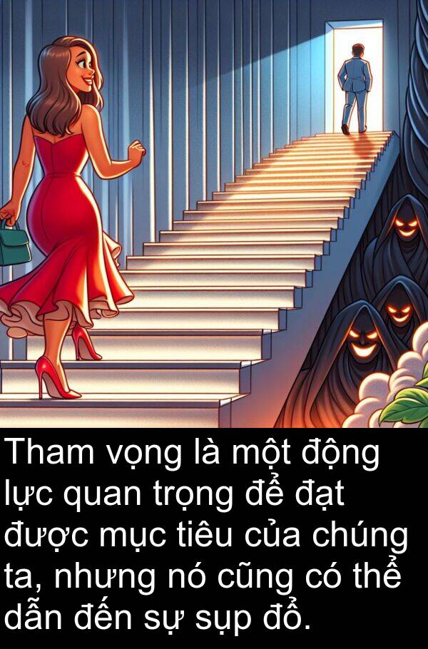 ta: Tham vọng là một động lực quan trọng để đạt được mục tiêu của chúng ta, nhưng nó cũng có thể dẫn đến sự sụp đổ.