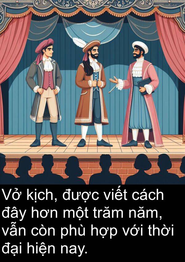 phù: Vở kịch, được viết cách đây hơn một trăm năm, vẫn còn phù hợp với thời đại hiện nay.