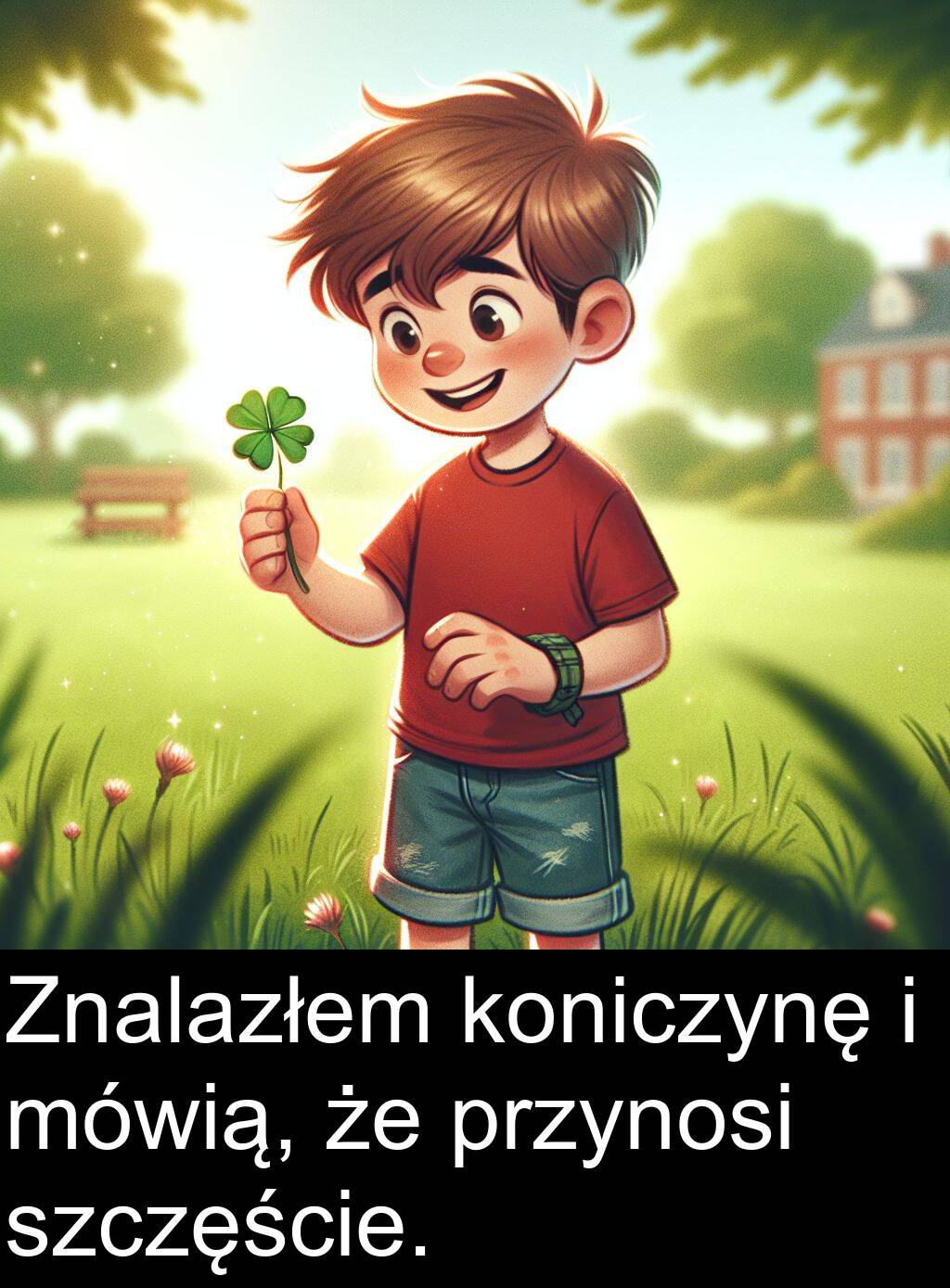 Zdania z „przynosi”