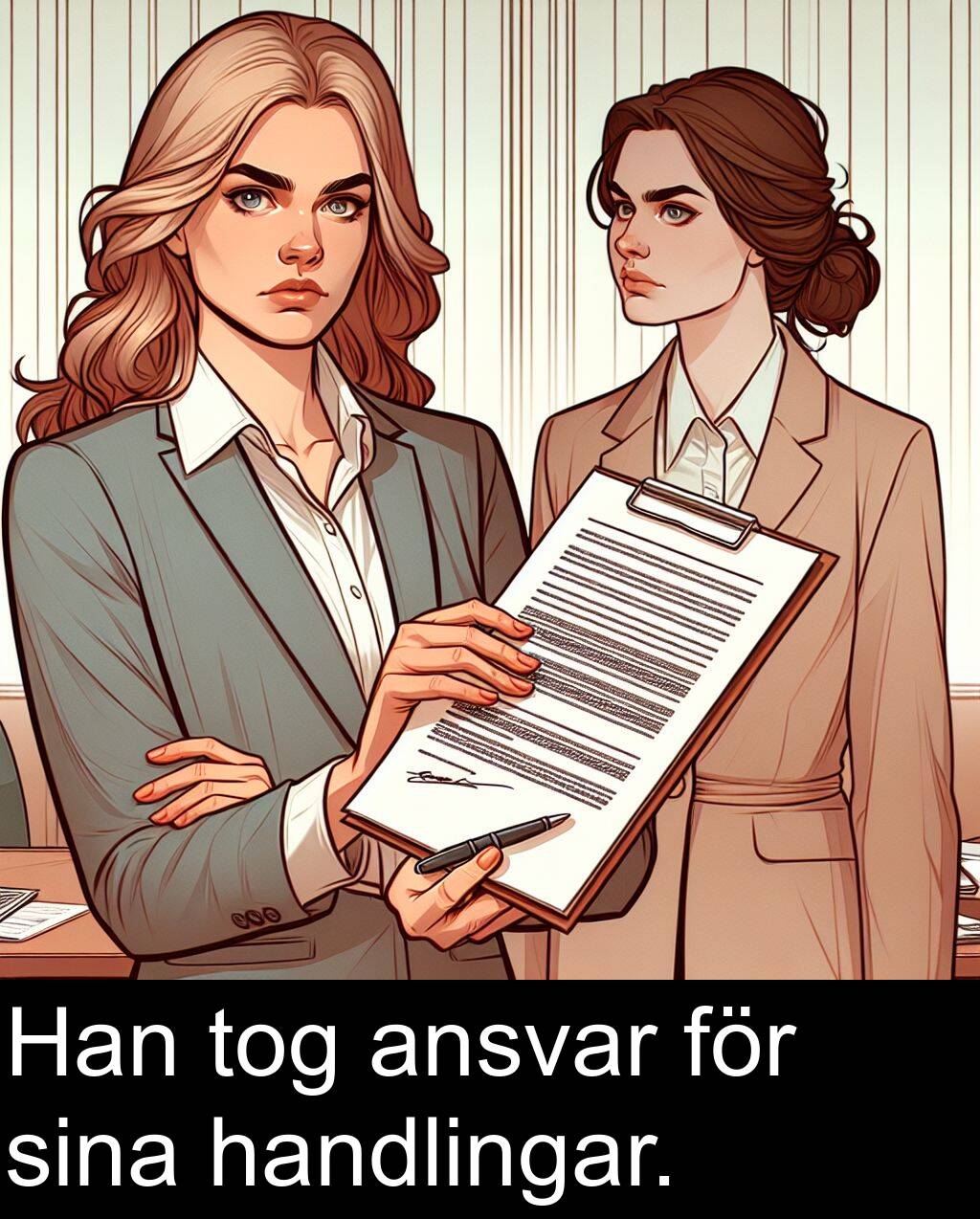 Meningar med «ansvar»